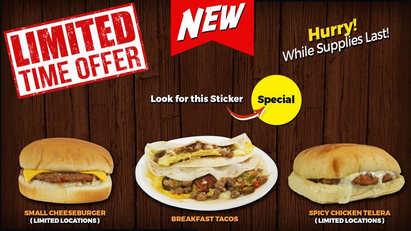 Junes limited time offers