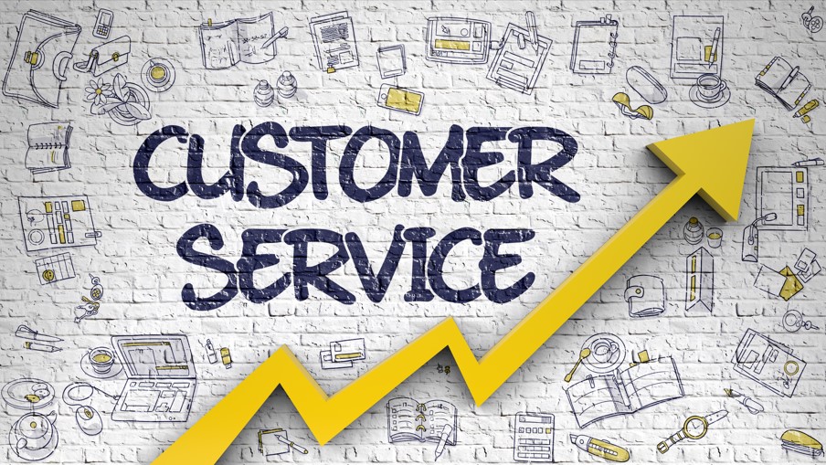 Customer service graphic