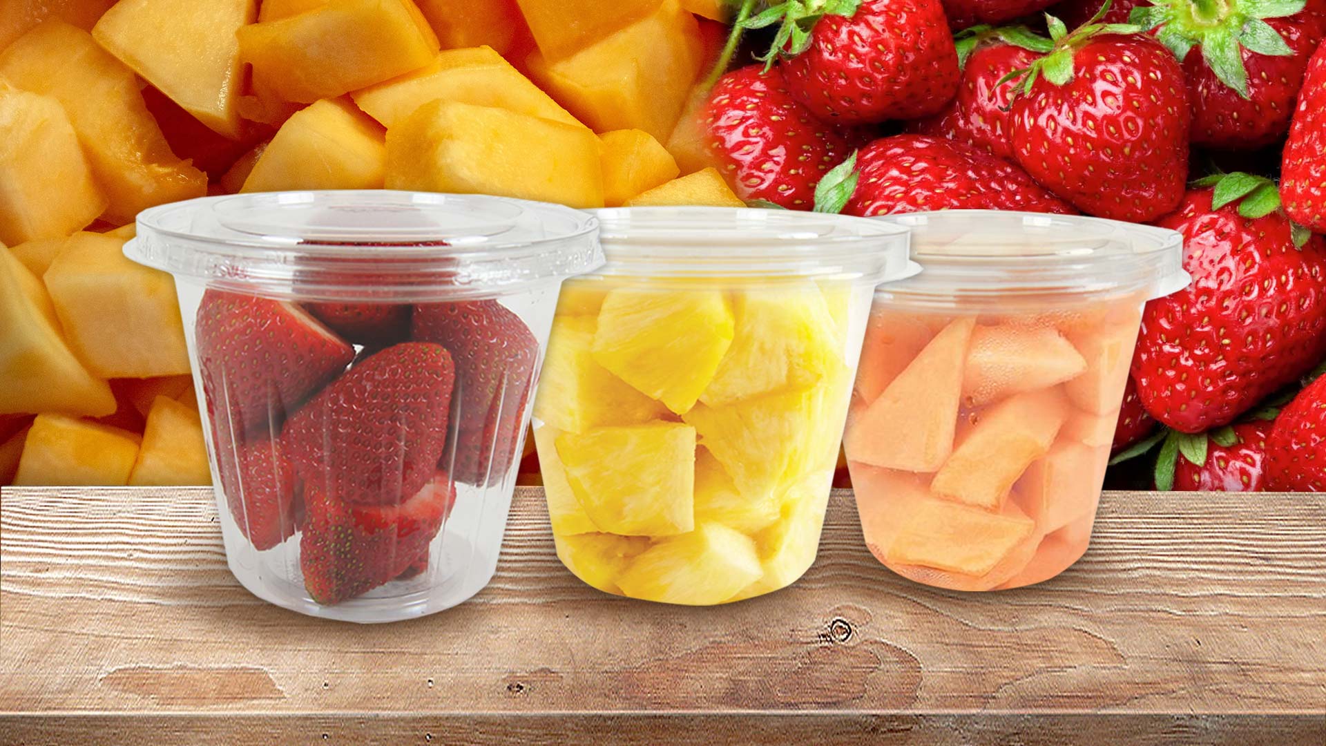 fresh fruit cups