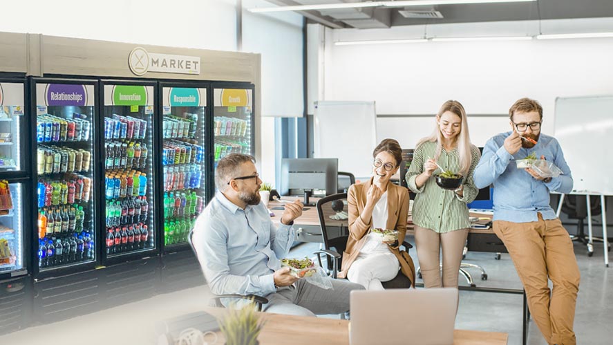 micro market breakroom
