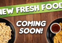 New Fresh Food Coming Soon