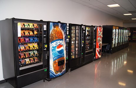 vending machines in hall